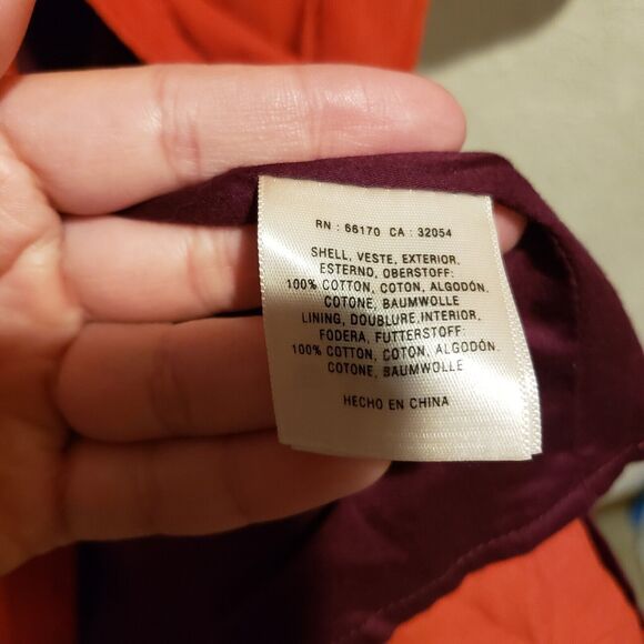 Anthropologie Maeve Anaheim Orange Button up shirt dress, size 2 - Picture 10 of 10